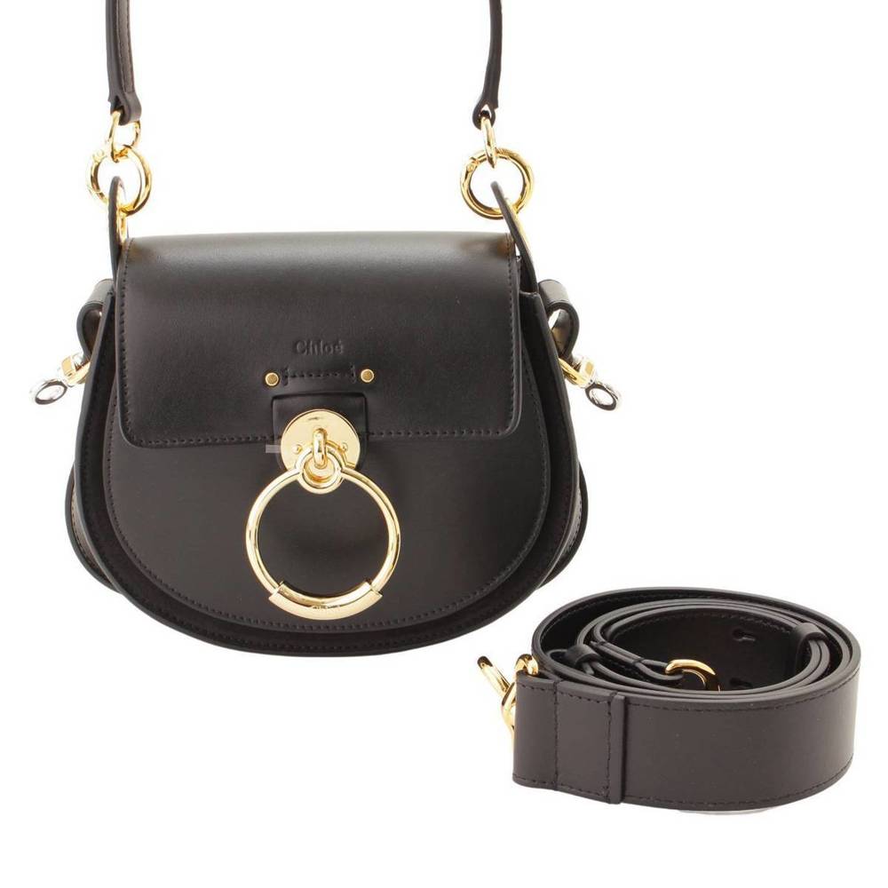 Chloe Bag TESS Small Shoulder Black